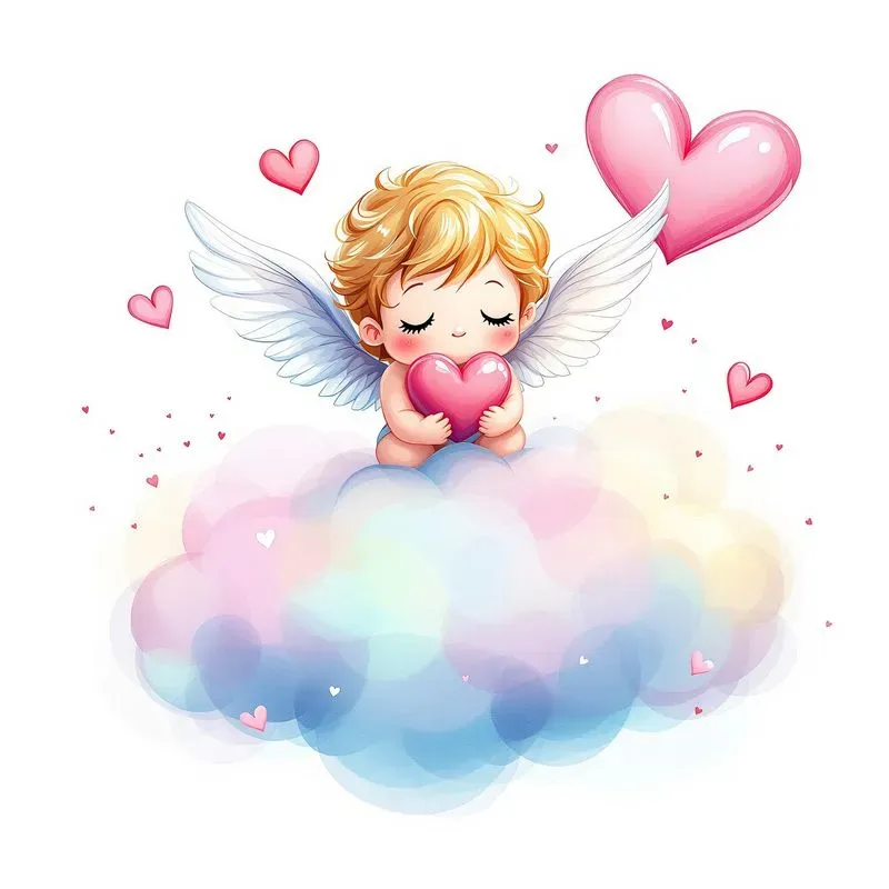 Cute Romantic Illustrations Heartthemed