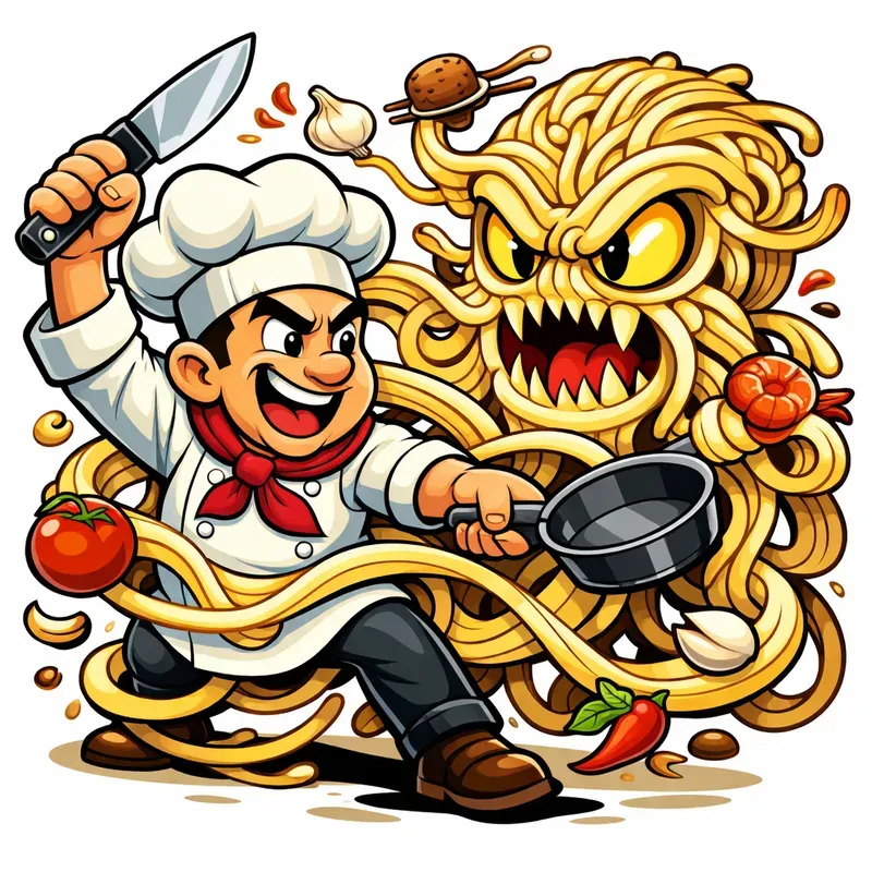 Cartoon Chef Mascots