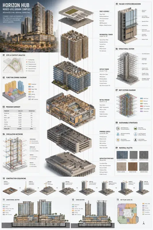 Exploded Building System Generator