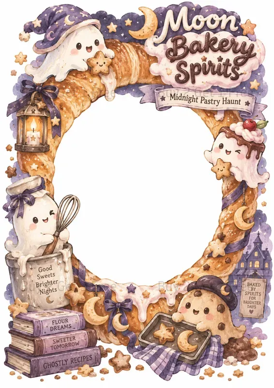 Kawaii Character Photo Frame Printables
