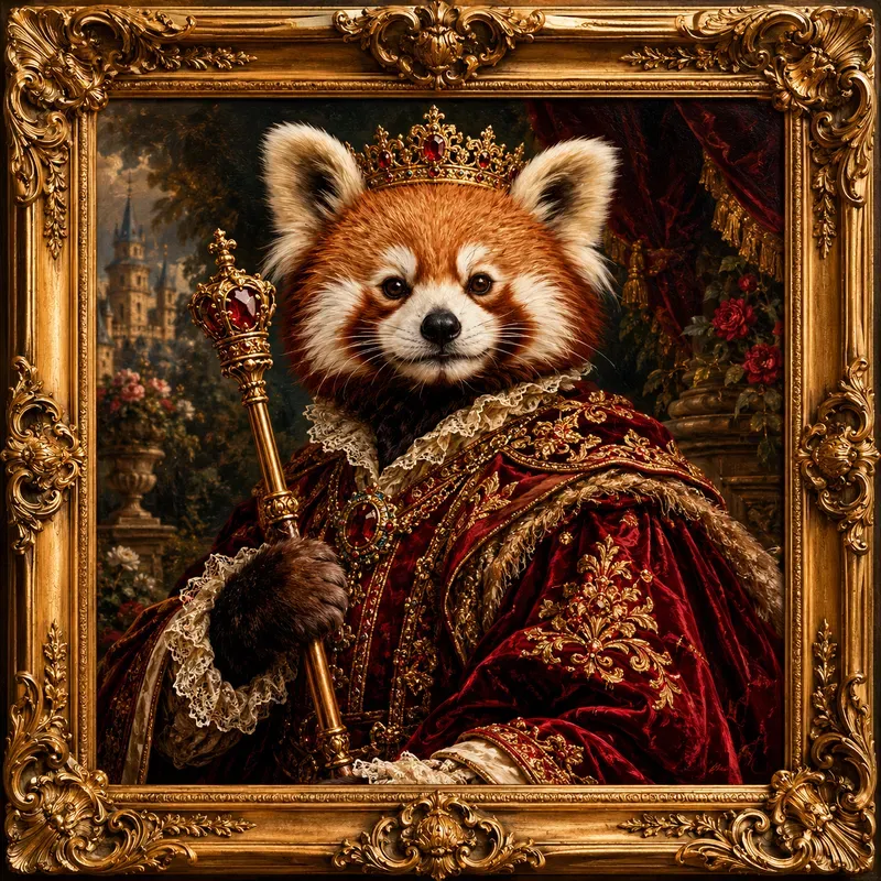 Animal Royalty Portraits