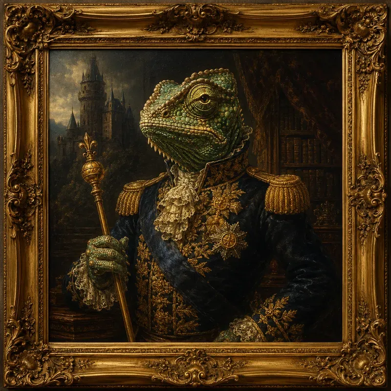 Animal Royalty Portraits