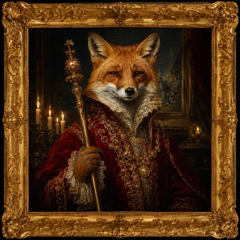 Animal Royalty Portraits