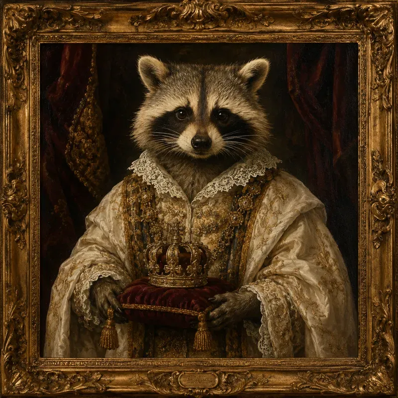 Animal Royalty Portraits