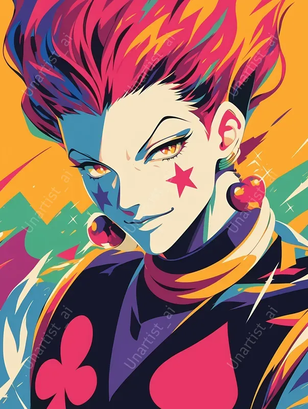 Flat Graphic Hunter X Hunter Characters