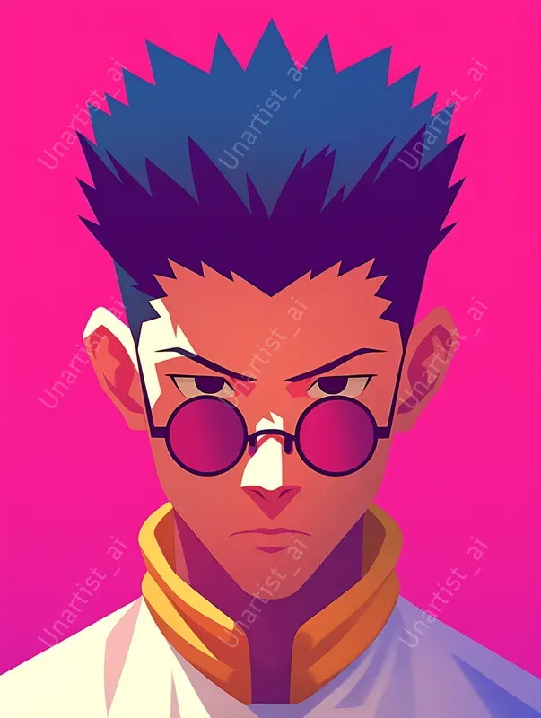 Flat Graphic Hunter X Hunter Characters