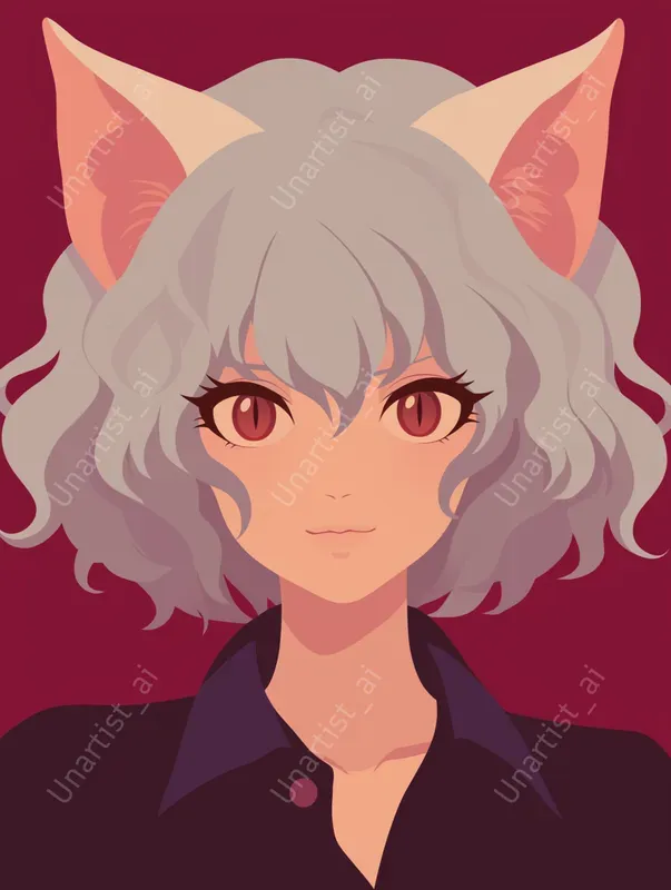 Flat Graphic Hunter X Hunter Characters