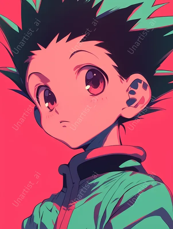 Flat Graphic Hunter X Hunter Characters