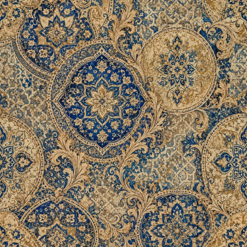 Moroccan Medallion Seamless Patterns