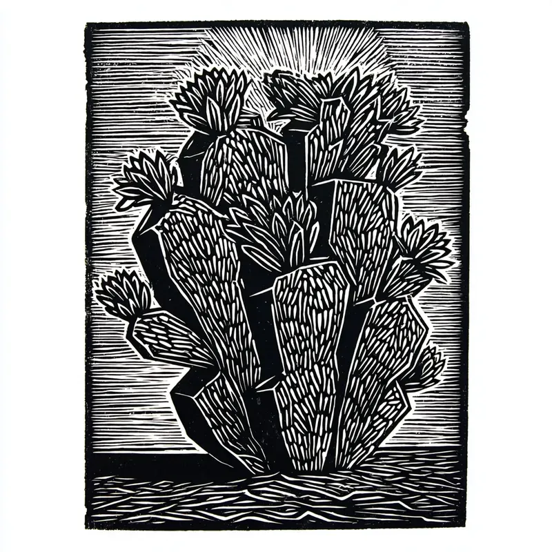 Linocut Tee Shirts