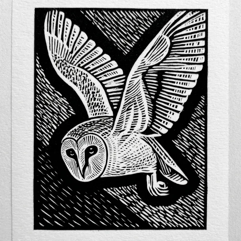 Linocut Tee Shirts
