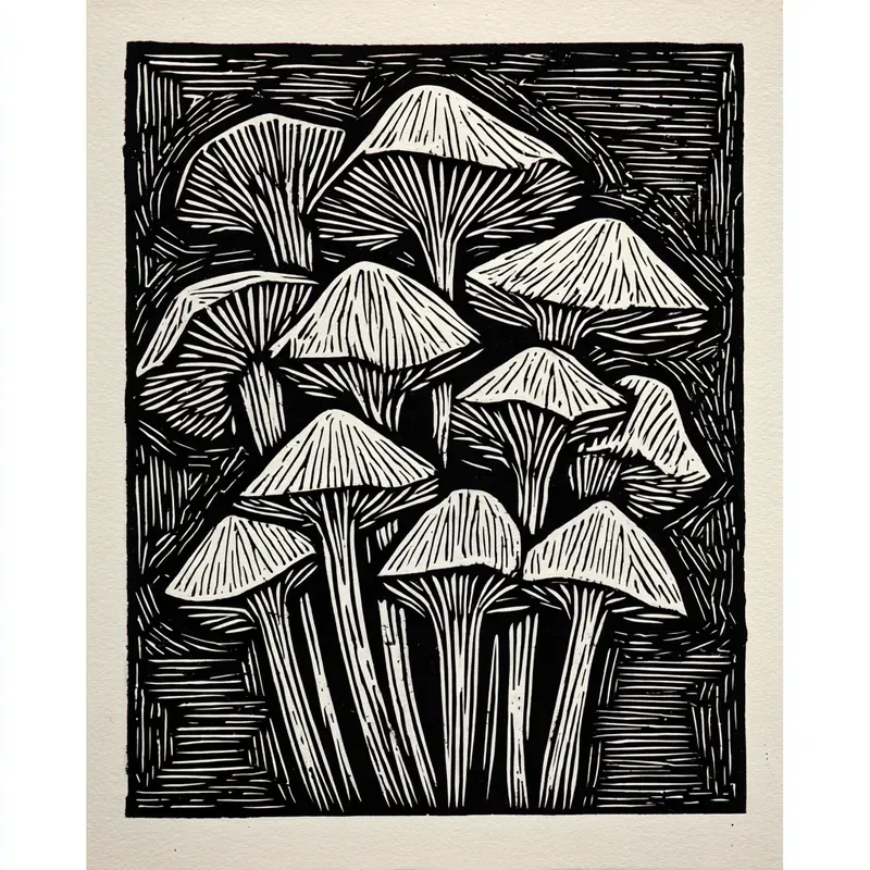 Linocut Tee Shirts