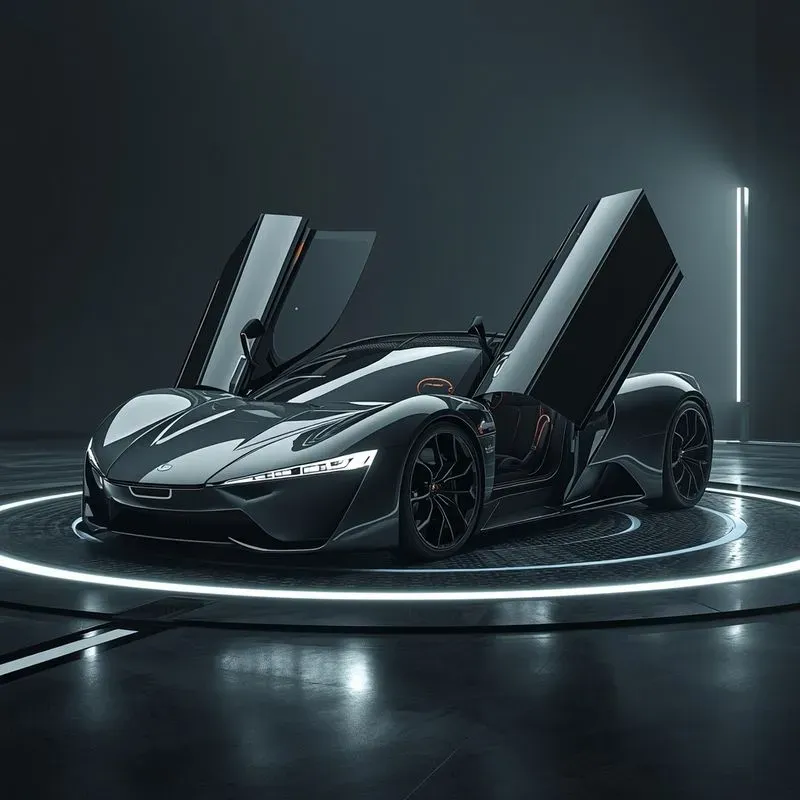 Futuristic Scifi Cyberpunk Vehicles C