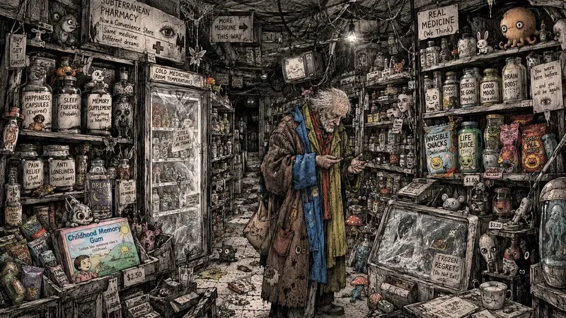 Surreal Underground Convenience Stores