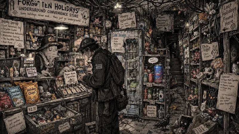 Surreal Underground Convenience Stores