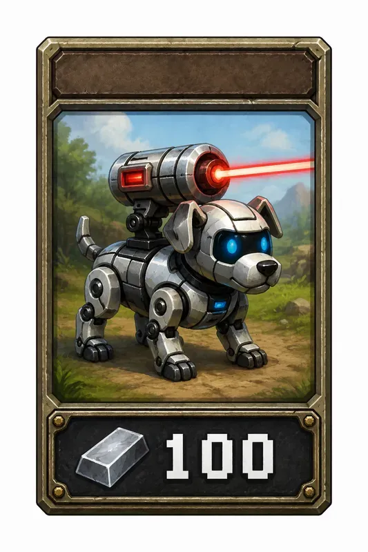 Retro Unit Resource Card Generator