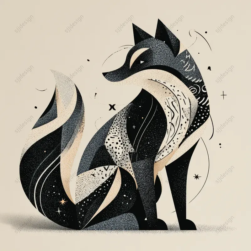 Modern Geometric Symbol Illustrations