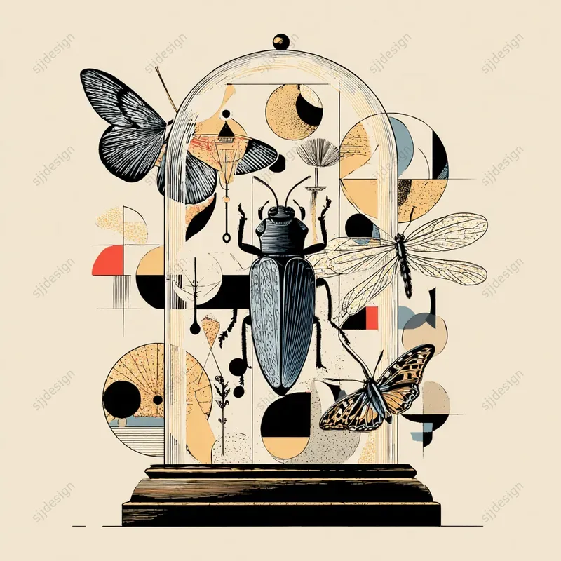Modern Geometric Symbol Illustrations