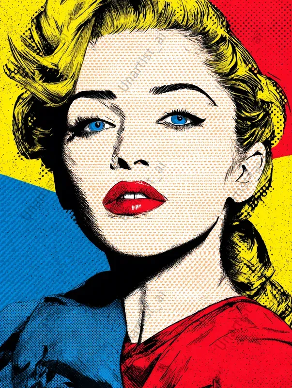 Retro Pop Art Portraits