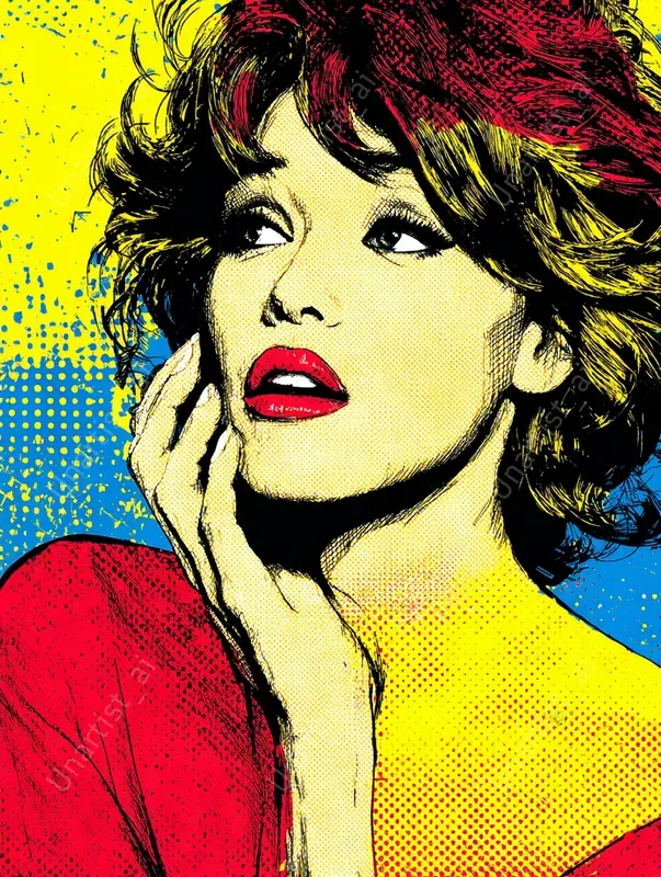 Retro Pop Art Portraits