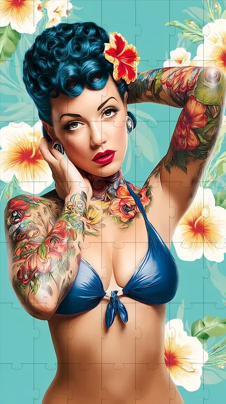 Retro Glam Tattoo Muses