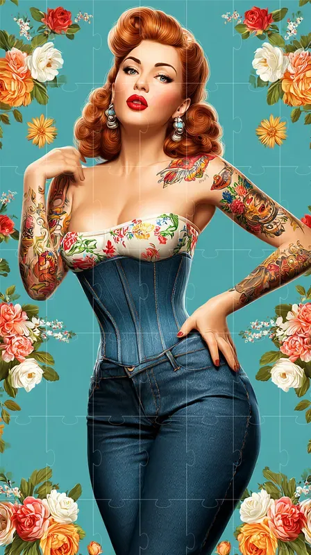 Retro Glam Tattoo Muses