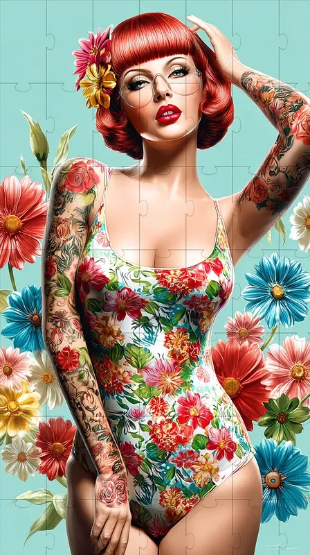 Retro Glam Tattoo Muses