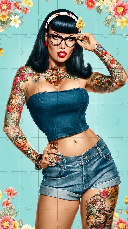 Retro Glam Tattoo Muses