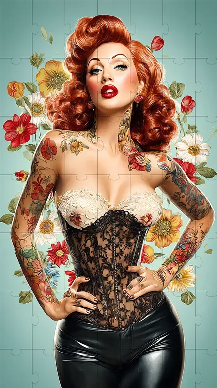 Retro Glam Tattoo Muses