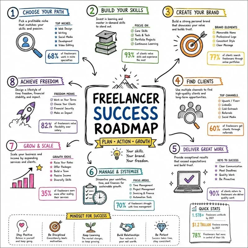 Hand Drawn Infographic Template Packs