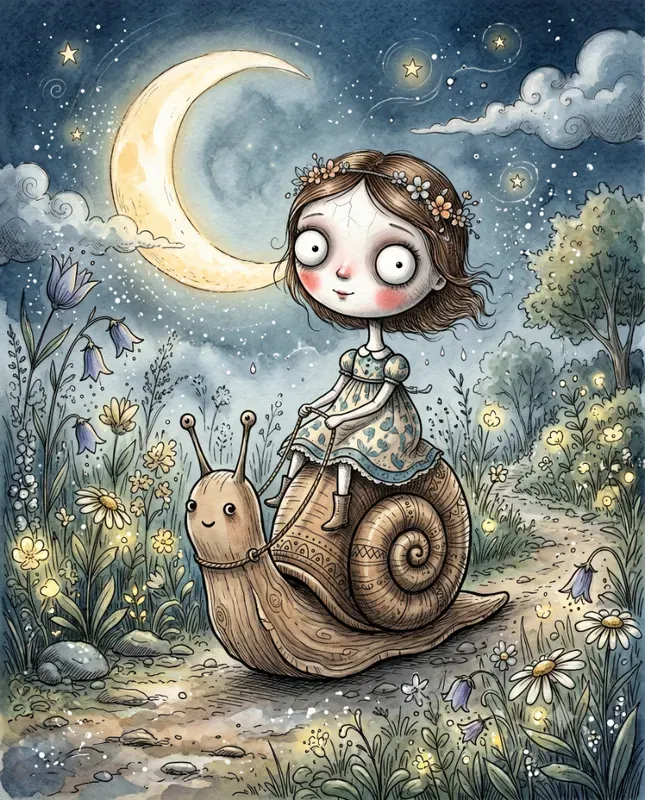 Whimsical Storybook Graphic Generator