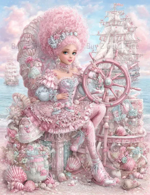 Seaside Steampunk Girl Junk Journals