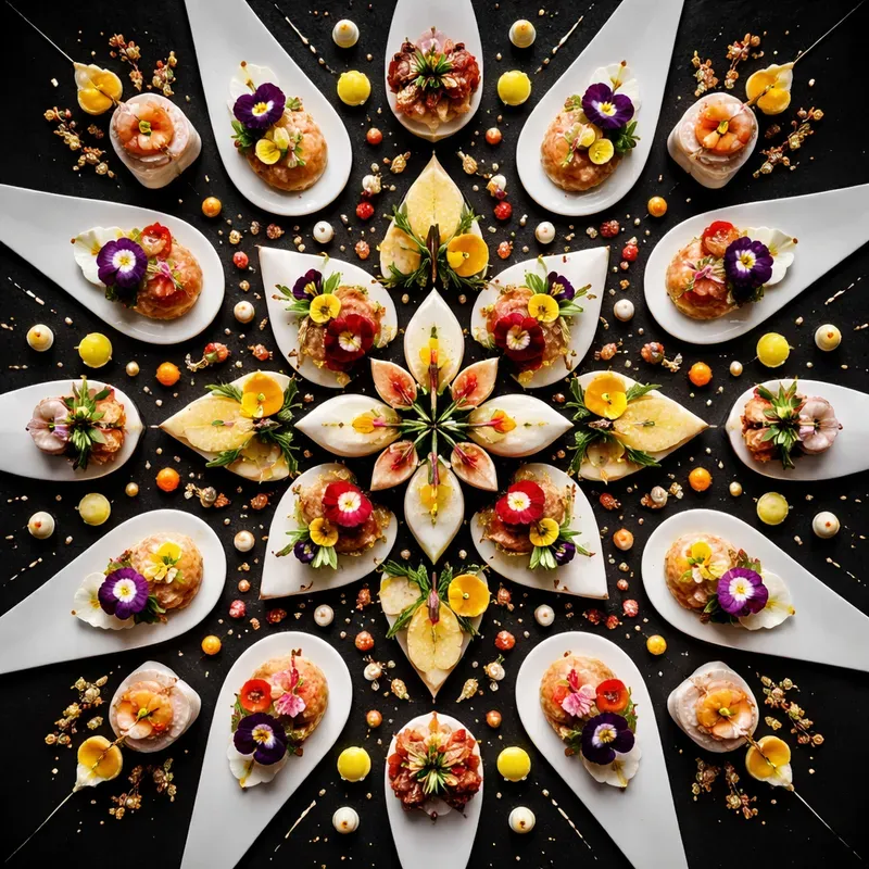 Kaleidocuisine Edible Symmetries