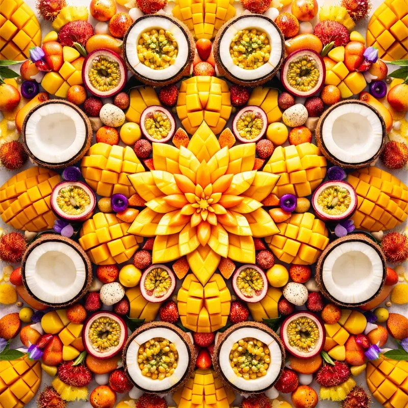 Kaleidocuisine Edible Symmetries