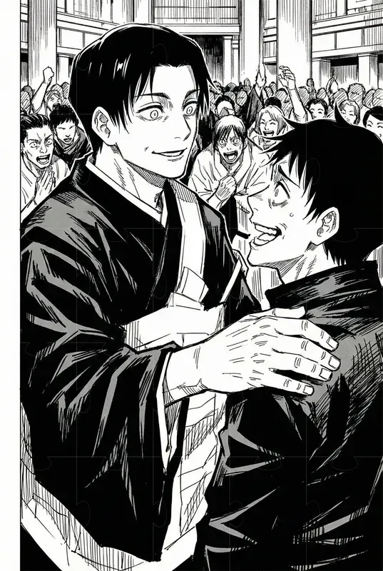 Gege Akutami Style Jjk Manga Art
