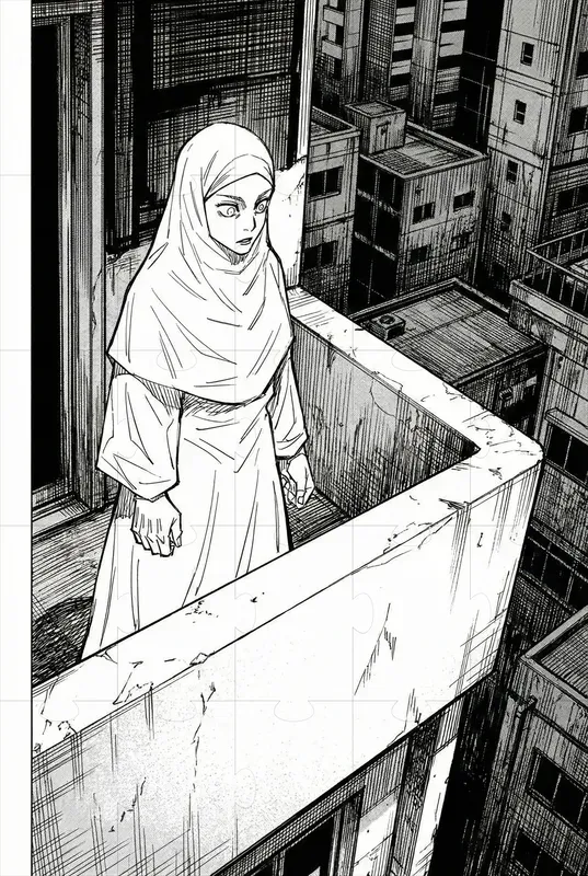 Gege Akutami Style Jjk Manga Art