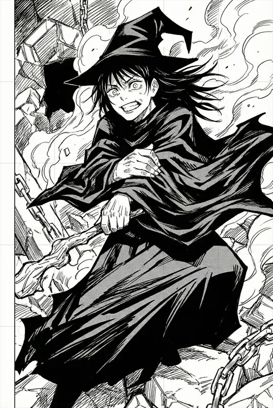 Gege Akutami Style Jjk Manga Art