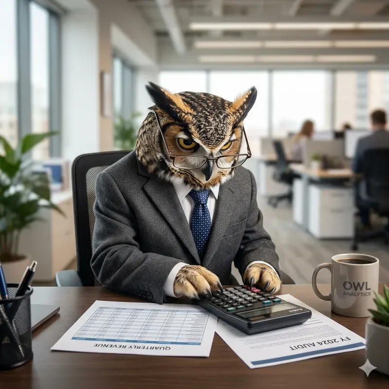 Funny Animal Office Worker Ads
