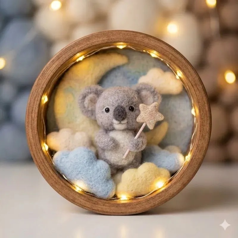 Whimsical Felt Animal Diorama Pacs