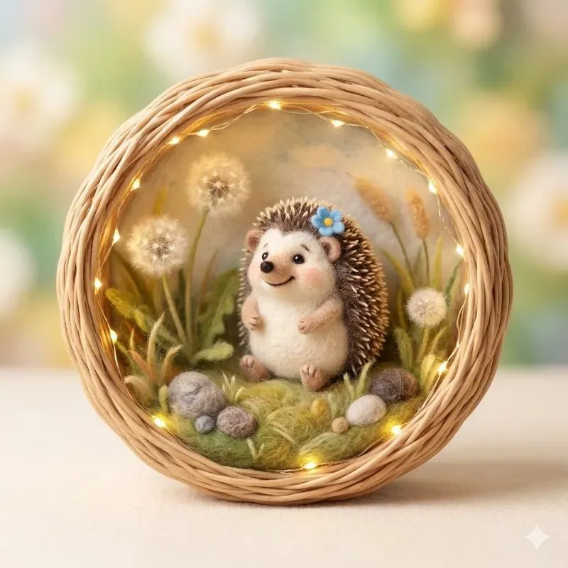 Whimsical Felt Animal Diorama Pacs