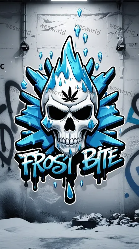 Stickers Cannabis Urban Graffiti Logos