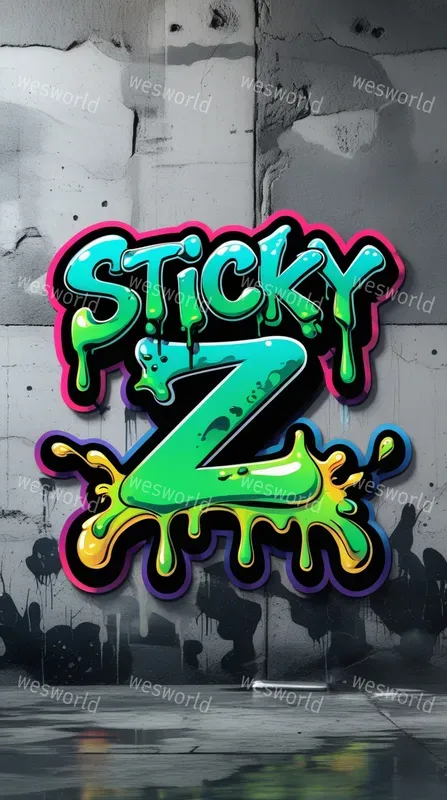 Stickers Cannabis Urban Graffiti Logos