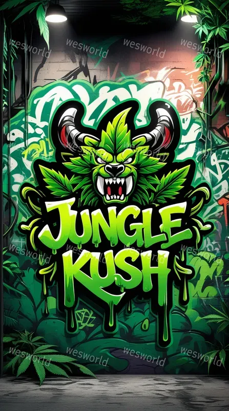 Stickers Cannabis Urban Graffiti Logos