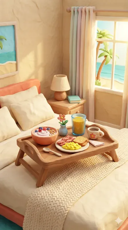 3D Claymation California Summer Holidays