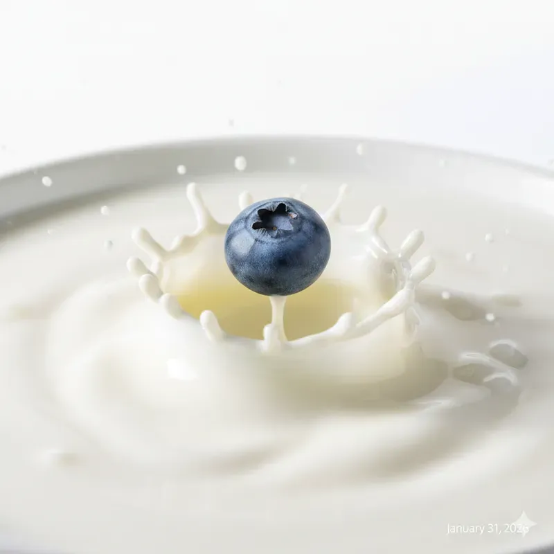 Hyperrealistic Food Splash Photos