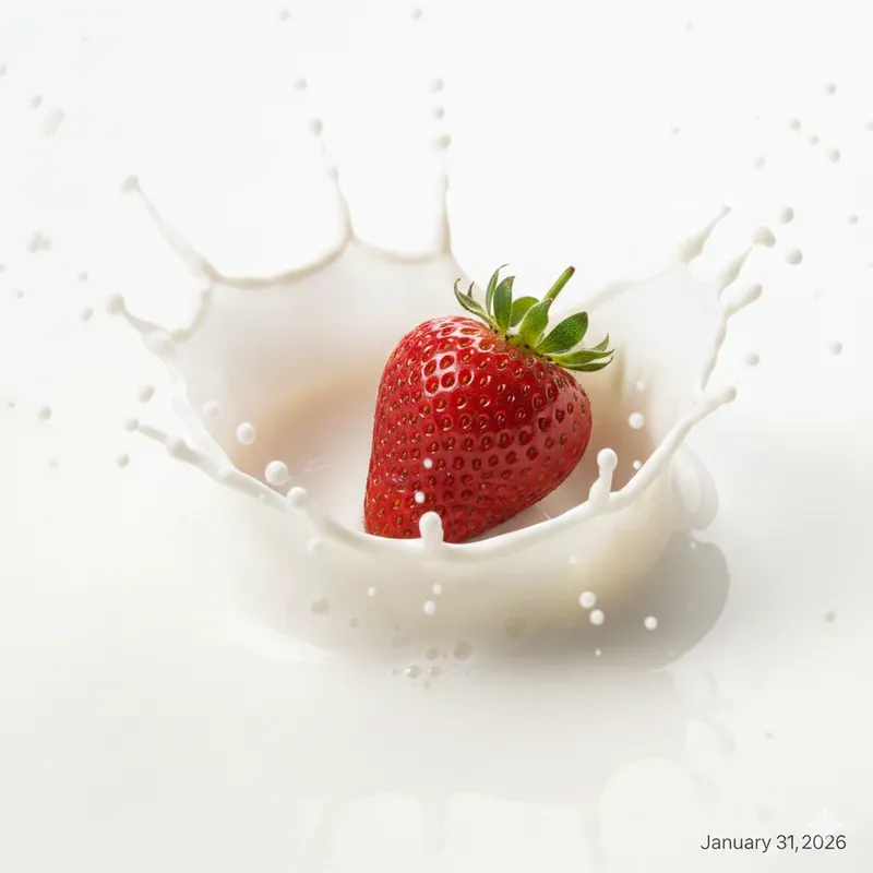 Hyperrealistic Food Splash Photos