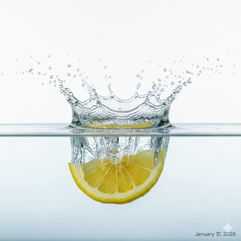 Hyperrealistic Food Splash Photos