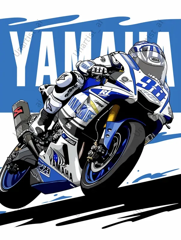 Vector Motorcycle Posters