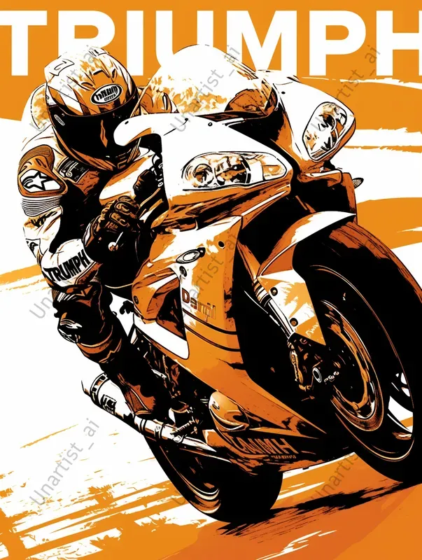 Vector Motorcycle Posters