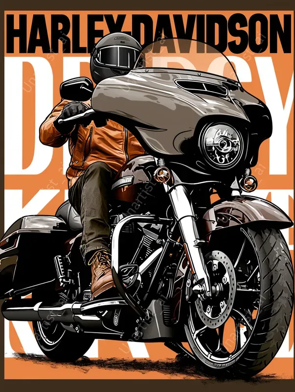 Vector Motorcycle Posters